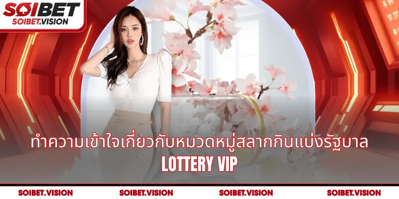 ทำความเข้าใจเกี่ยวกับหมวดหมู่สลากกินแบ่งรัฐบาล Lottery VIP