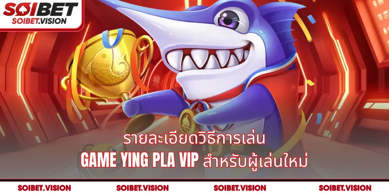 รายละเอียดวิธีการเล่น Game Ying Pla VIP สำหรับผู้เล่นใหม่