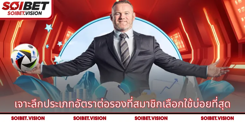 เจาะลึกประเภทอัตราต่อรองที่สมาชิกเลือกใช้บ่อยที่สุด